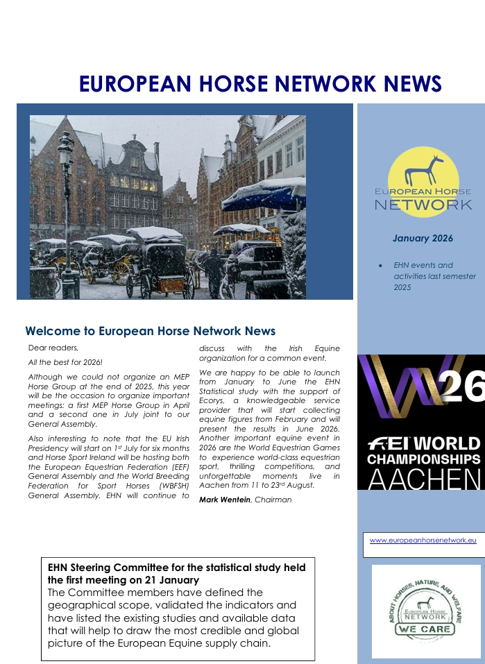 EHN Newsletter January 2026)